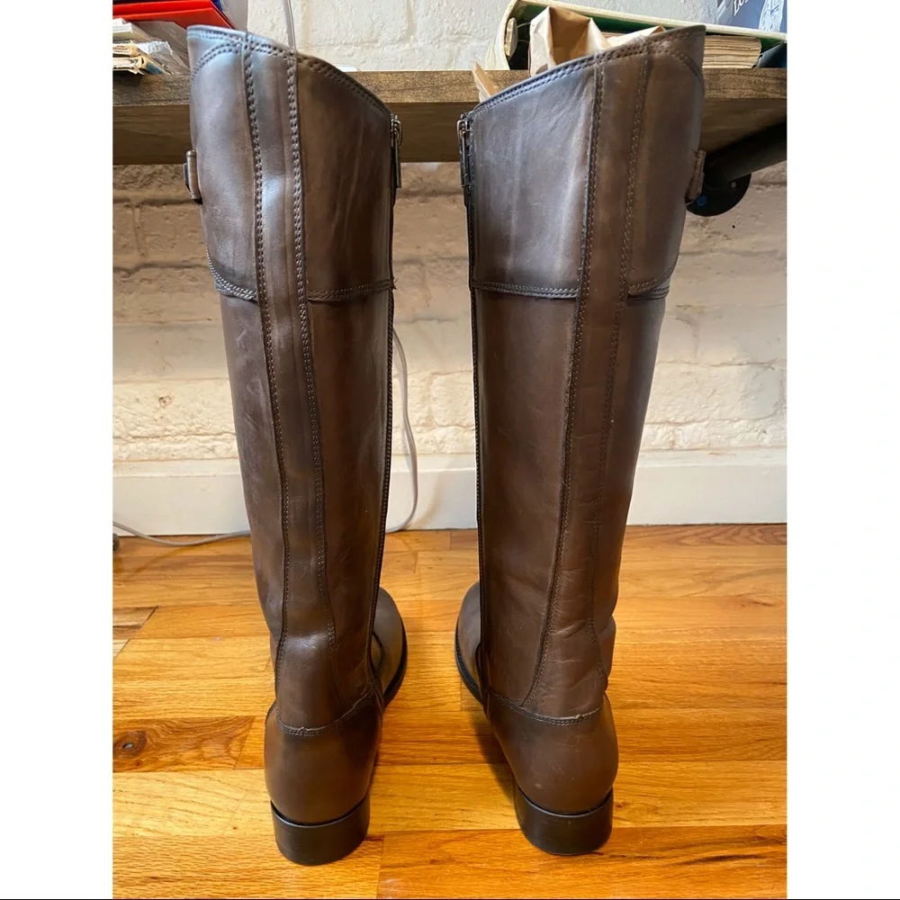 Frye Molly Button Tall Riding Boots - Picture 2 of 8